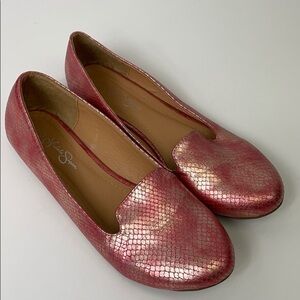 NICHOLE SIMPSON SNAKESKIN LOOK SZ 10